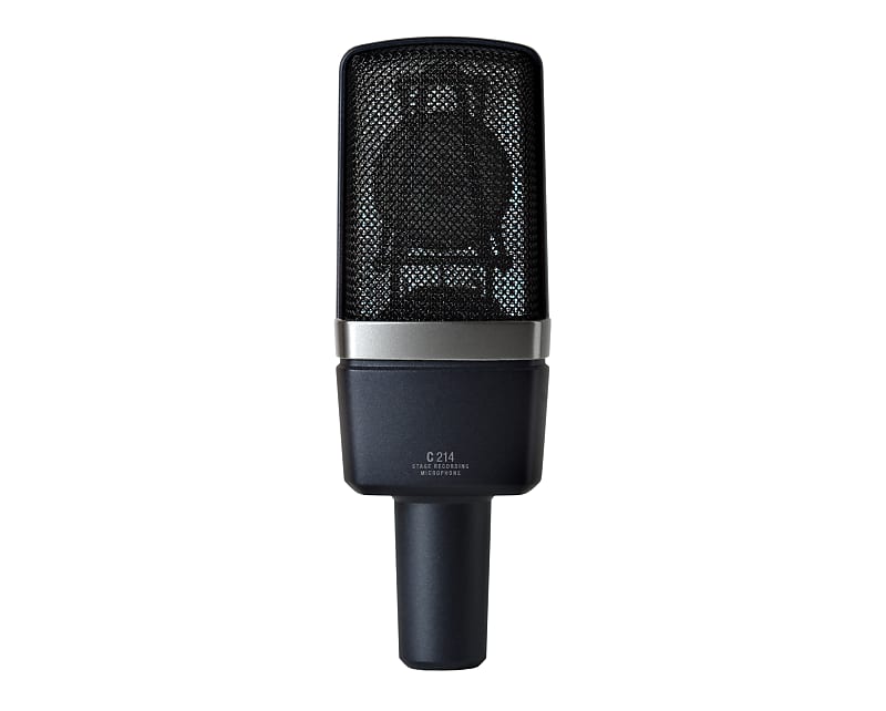 AKG C214 Large Diaphragm Cardioid Condenser Microphone | Reverb