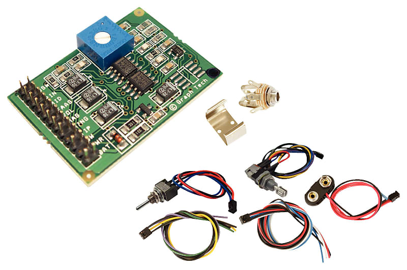 GRAPHTECH Ghost PK034000 AcoustiPhonic Preamp Kit for Reverb