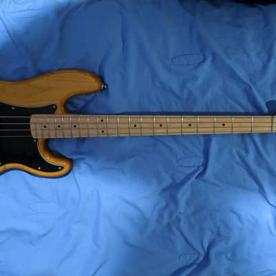 Fender Squier Precision Bass  Natural image 1