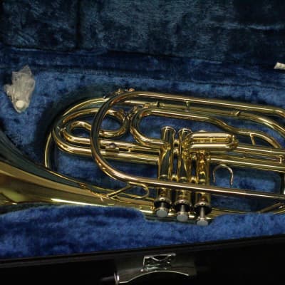 Yamaha YHR-302M Marching Bb French Horn 2010s Lacquer image 2