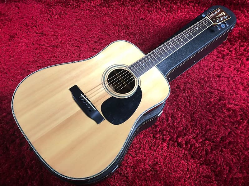 Morris W-35 Acoustic Guitar Japan Vintage Natural