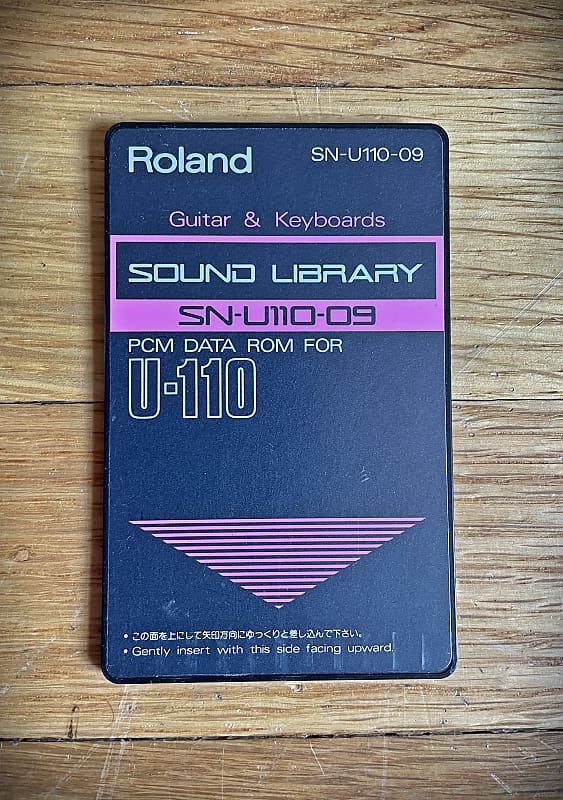 Roland SOUND LIBRARY 音源拡張カード SN-U110-10