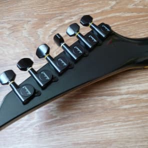 Grover Jackson King V Custom 1992 Metallic Black | Reverb