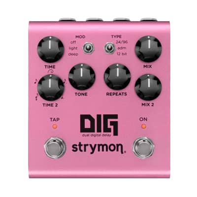 Strymon Dig V2 Dual Digital Delay Guitar Effects Pedal
