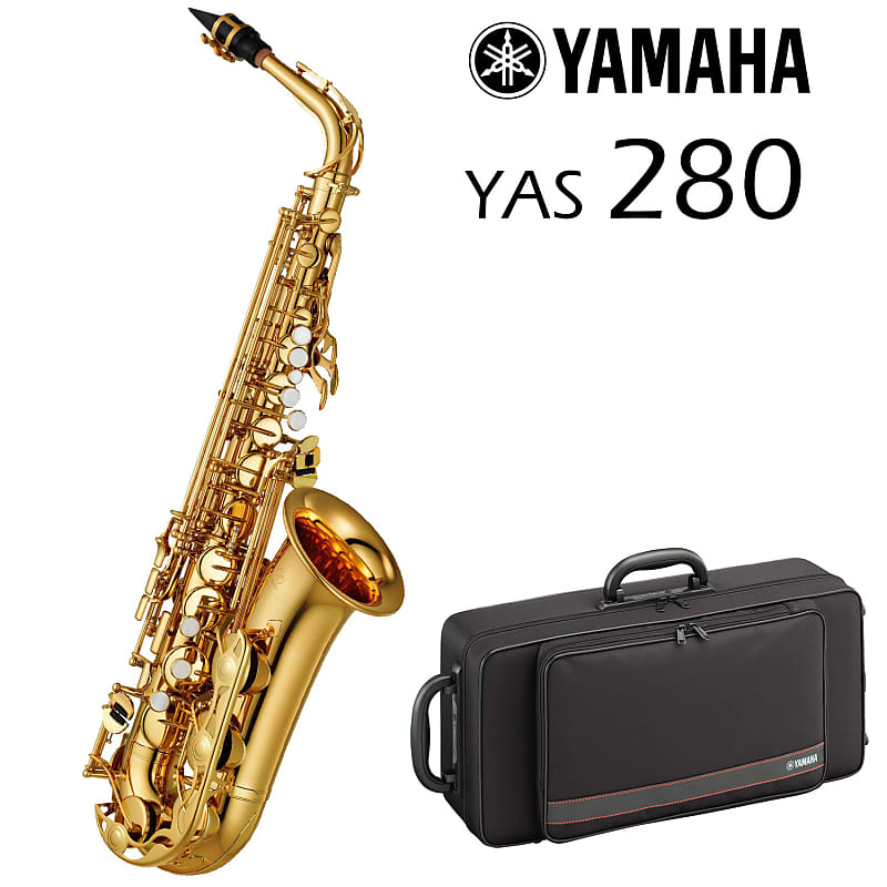 YAMAHA YAS-280 Saxophones Student Alto saxophones, C key, gold