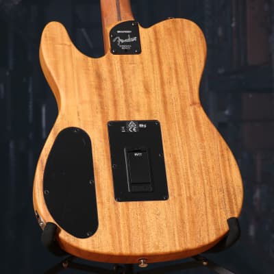 Fender Acoustasonic Player Telecaster Acoustic Electric Guitar in Butterscotch Blonde image 6