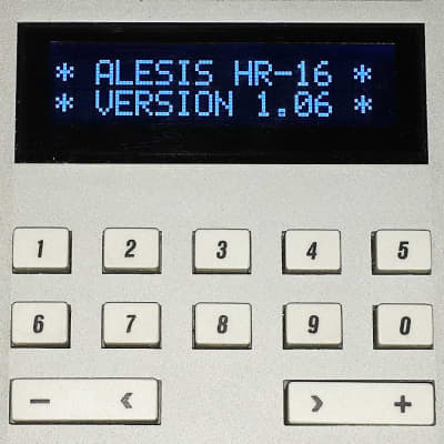 Alesis HR-16 HR-16B & MMT-8 LCD Display - Replacement Screen - DARK BLUE