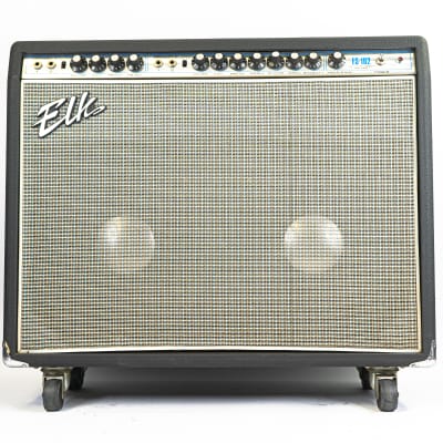 Elk FS-102 Guitar Combo Amp w/ Dual 12” Speakers, Reverb, Vintage Design for sale
