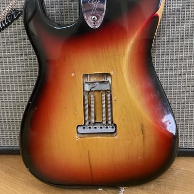 1975-1976 Fender Stratocaster Tobacco Sunburst image 3