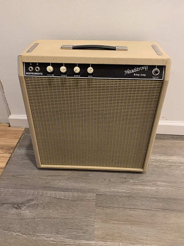 Headstrong Headstrong King Amp 45W Super Circuit Blonde Tolex Reverb