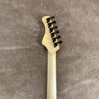 Dark Star Guitar Carved  2024 Woodruff Custom - DiMarzio, Schaller, Preamp, Walnut image 11
