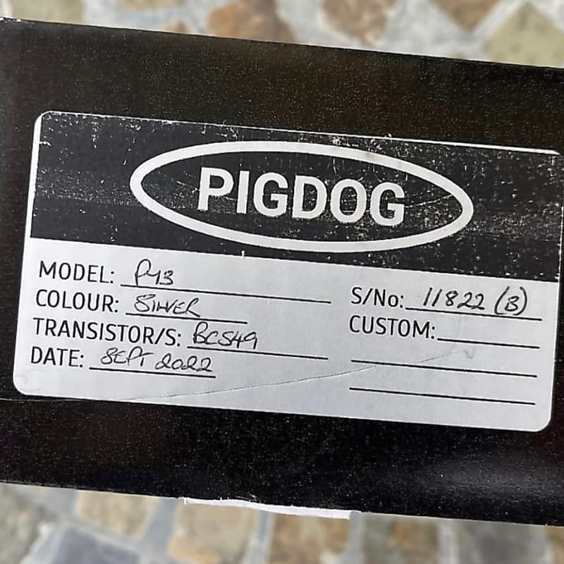 Pigdog P73 Fuzz (BC549 Rams Head Muff) | Reverb