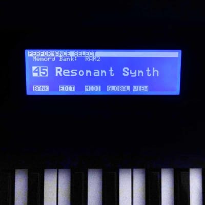 LCD Display Blau mit Kabel für Korg i2, i3