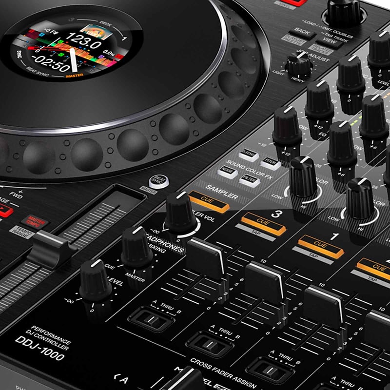 Pioneer DJ DDJ-1000 4-Channel Rekordbox DJ Controller + DMX