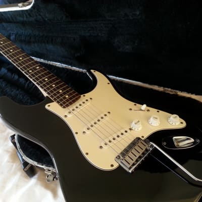 Fender 40th Anniversary American Standard Stratocaster with Rosewood Fretboard 1994 Black image 1
