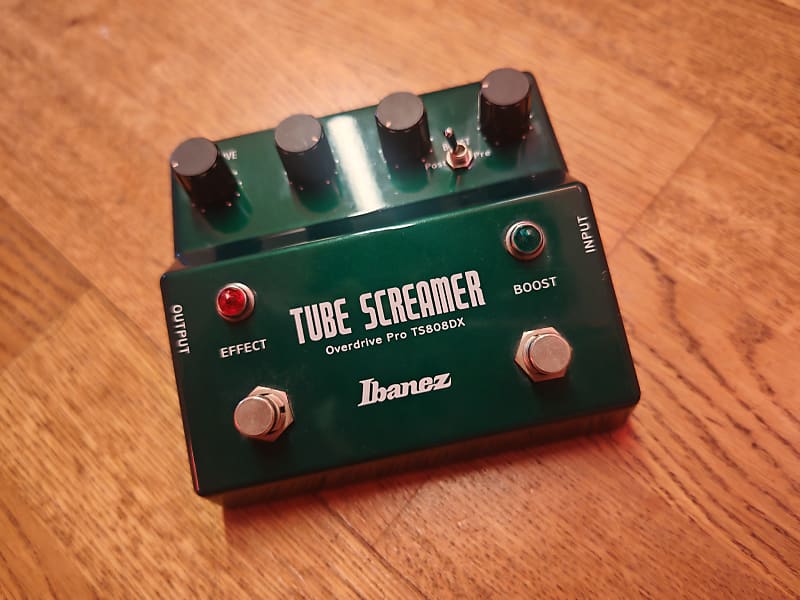 Ibanez TS808DX Tube Screamer Pro Deluxe Overdrive Pedal | Reverb UK
