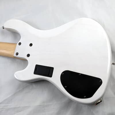 CORT GB75 Jazz / MM 5-String Bass w/Gig Bag - White Blonde