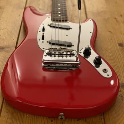 Fender Japan Mustang '69 Reissue MIJ 2010 Rare Fiesta Red Finish w/ Matching Headstock for sale