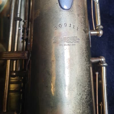 Buescher Tenore Big B 1946 - Golden image 15