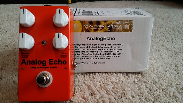 Wampler Analog Echo  Orange image 1