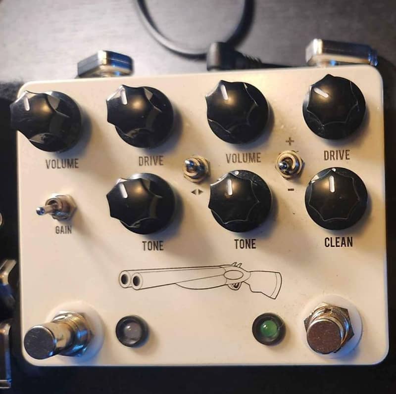 ギター JHS Pedals Double Barrel JHS Pedals - DOUBLE BARREL V4 Overdrive - Nantel Musique