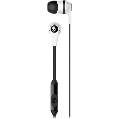 Skullcandy  INK'D 2 Earbud Headphones (White and Black) image 2