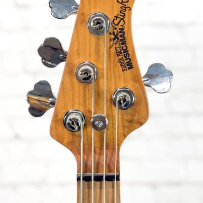 Ernie Ball Music Man StingRay Special 4 H with Roasted Maple Fretboard Hot Honey 2024 image 8