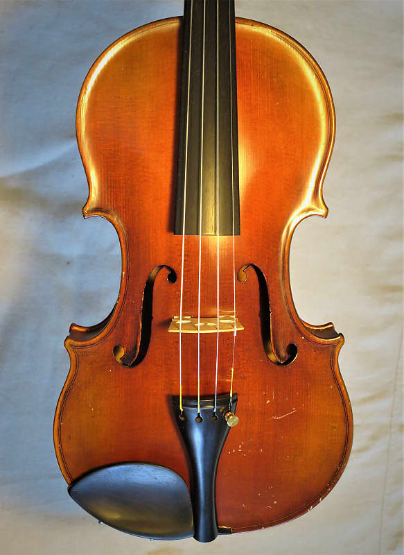 Pre-War Franz Sandner Violin, Germany c. 1920s-1930s, 4/4 - Hand Signed,  