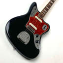 Fender Jaguar with Rosewood Fretboard 1966 Black Pro  Refin W Original hardshell Fender case.