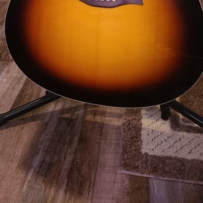 Seagull S6 Spruce Sunburst Gloss Cutaway Q1T acoustic electric for sale