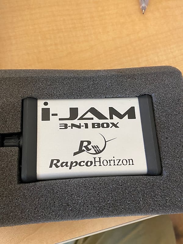Pedalboard headphone amp RapcoHorizon I Jam 3 in 1 box Reverb