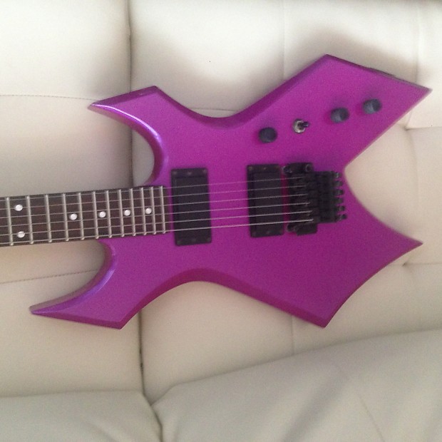 BC Rich Warlock US Bolt on 80's Candy Color Purple