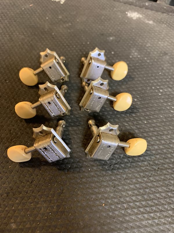 1964 Gibson Kluson Deluxe Double Line Tuners w/Plastic Oval Reverb