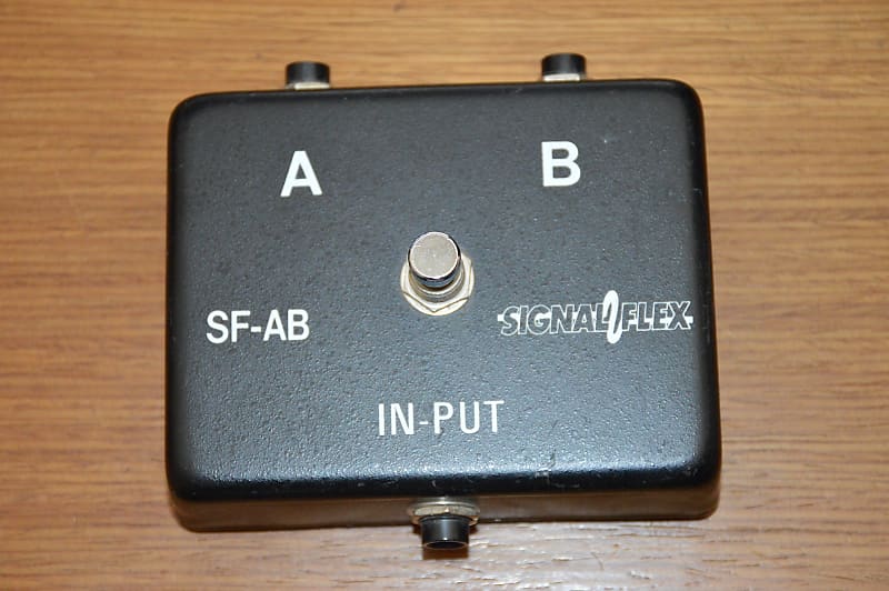 Signal Flex SFAB AB Switcher Box Pedal Reverb