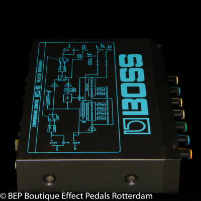 Boss RCL-10 Series Compressor Limiter Micro Rack Black s/n ZA73563 