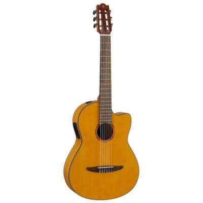 Yamaha AEX 500N Nylon Acoustic/Electric Guitar! | Reverb