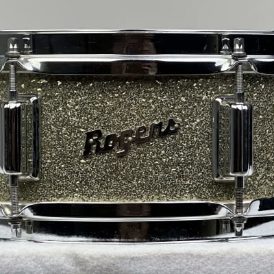 Rogers 22/20/12/13/16/5x14" VIDEO 60's Holiday Drum Set - Silver Sparkle Brockstein's Music image 13