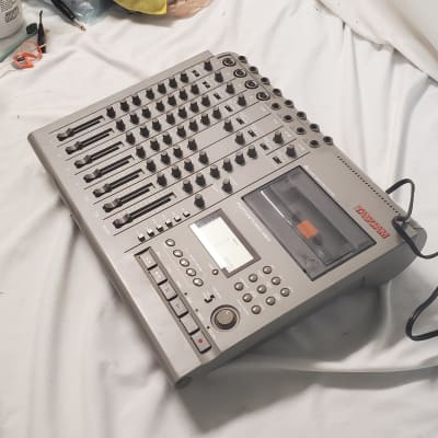 TASCAM 464 Portastudio 4-Track Cassette Recorder 1990s - Gray image 5