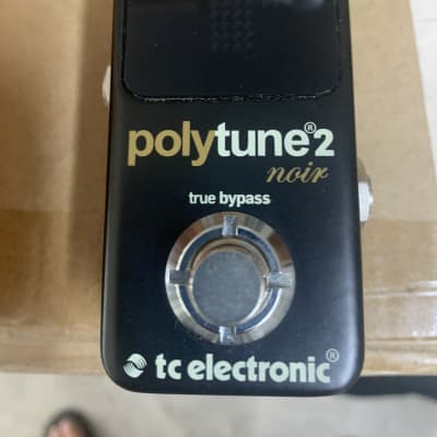 TC Electronic PolyTune 2 Noir Tuning Pedal | Reverb
