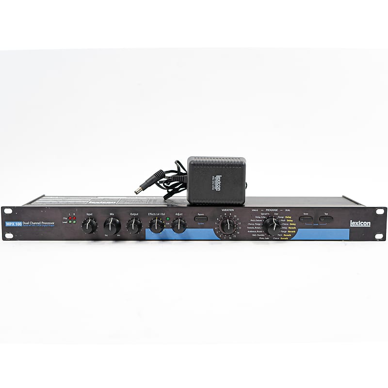 Lexicon MPX 100 デュアルエフェクター Lexicon MPX100 Dual Channel Multi-Effects Processor – CLAIR