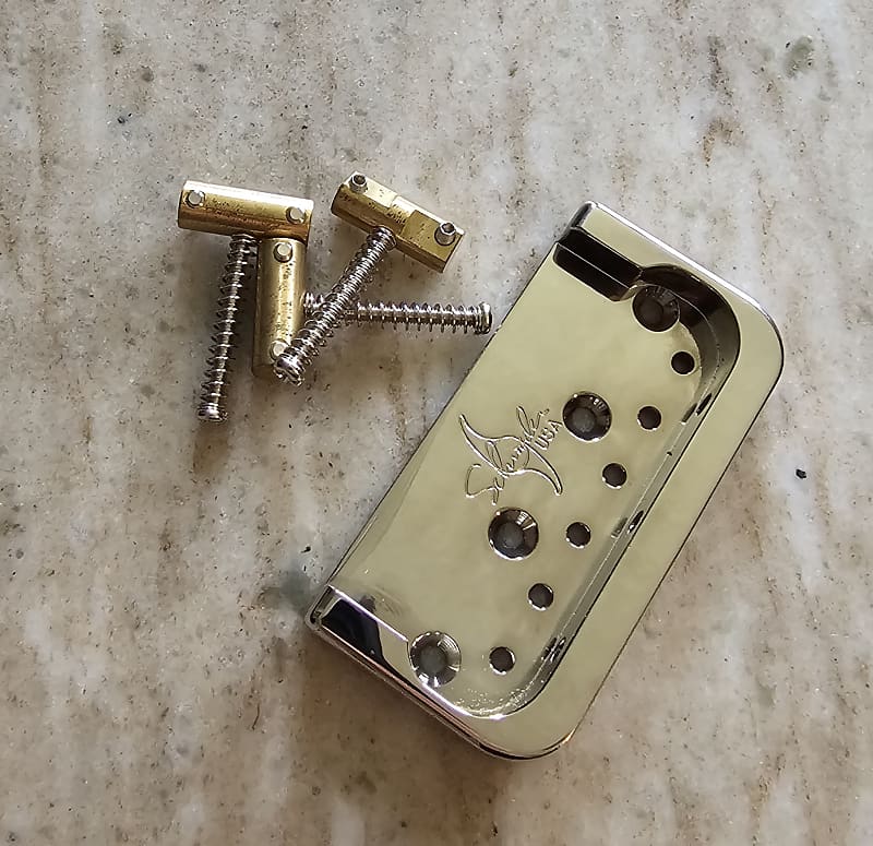 Schroeder Guitar Hardware TL Straight-Back Half Bridge with | Reverb