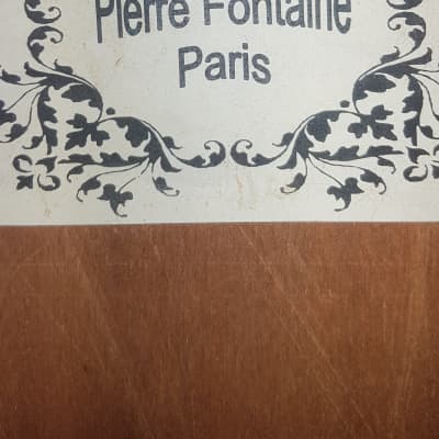 Pierre Fontaine Petite Bouche (Gypsy Jazz Guitar) 1970s | Includes hard case and strings image 6