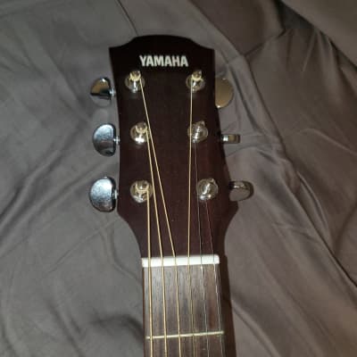 Yamaha AC1M-TBS Solid Sitka Spruce/Mahogany Concert Cutaway with Electronics 2010s - Tobacco Brown Sunburst image 5