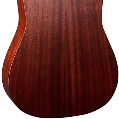 Martin Guitar Road Series D-10E Acoustic-Electric Guitar with Gig Bag, Sapele Wood Construction, D-14 Fret and Performing Artist Neck Shape with High-Performance Taper image 4