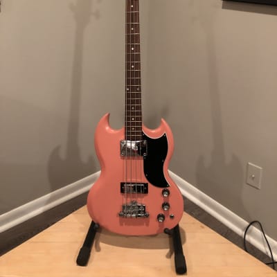Gibson SG Standard Bass, 2006, Coral Pink image 1