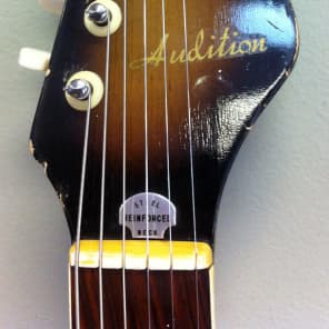 60's Vintage Audition (Teisco) Model 1010 Sunburst Electric 60's Vintage Audition (Teisco) Model 1010 Sunburst Electric