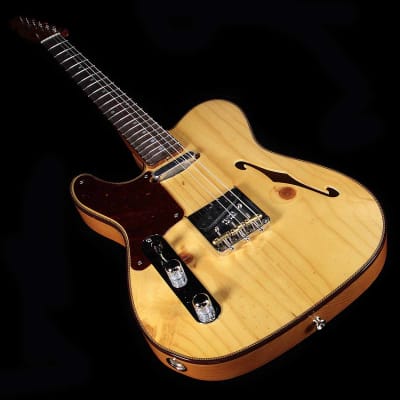 Fender Custom Shop LTD  Knotty Pine Telecaster Thinline lefty lefthanded LH image 4