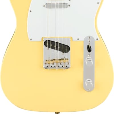 Fender American Performer Telecaster Electric Guitar Maple FB, Vintage White image 7