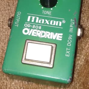 Vintage 1979 Narrow Box Maxon OD-808 Overdrive- Rare Ibanez TS-808
