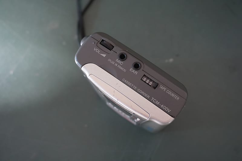 Sony Cassette-Corder TCM 40DV 1990 - Gray
